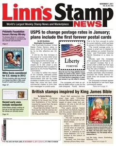 Linn's Stamp News. November 7, 2011