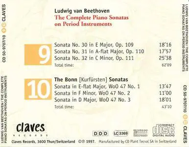 Beethoven - The Complete Piano Sonatas on Period Instruments (10CD BoxSet) (1997)