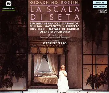 Gabriele Ferro, Orchestra del Teatro Comunale di Bologna, Luciana Serra, Cecilia Bartoli - Rossini: La scala di seta (2002)