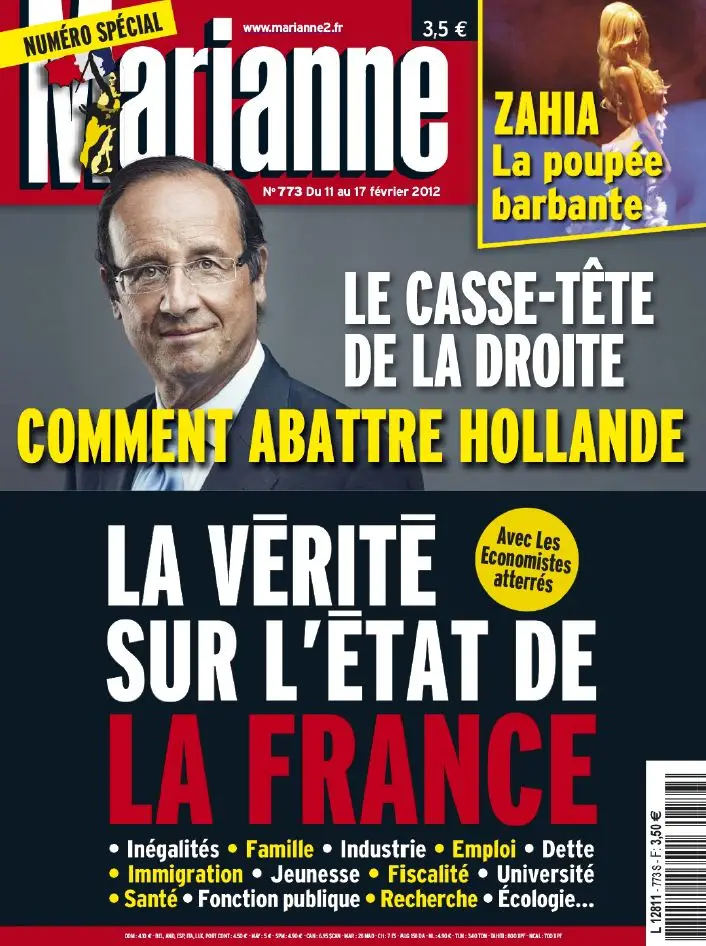 Le Parisien + Cahier Paris du Mardi 14 Février 2012