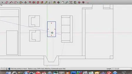 SkillShare – SketchUp for Interior Designers - Creating a Floor Plan