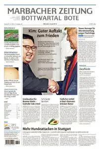 Marbacher Zeitung - 13. Juni 2018