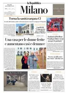 la Repubblica Milano - 21 Dicembre 2023