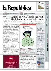 la Repubblica - 8 Aprile 2018