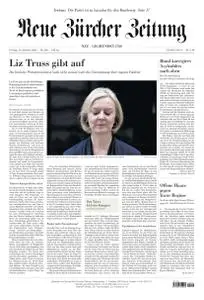 Neue Zurcher Zeitung  - 21 Oktober 2022