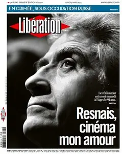 Libération du Lundi 3 Mars 2014