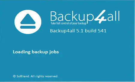 Backup4all Professional 5.1 Build 541