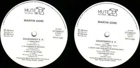 Martin L. Gore - Counterfeit E.P. (EP) (24-bit/96kHz) (1989) {Mute}