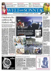 Die Welt am Sonntag 3 Oktober 2010