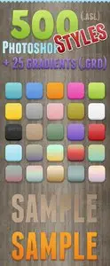GraphicRiver 500 Photoshop Styles
