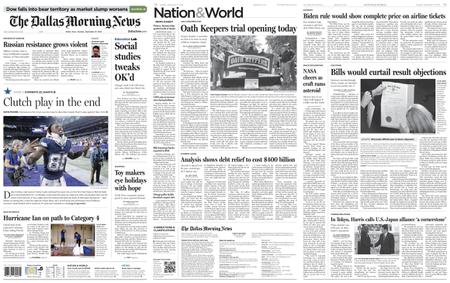 The Dallas Morning News – September 27, 2022