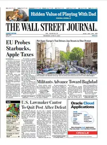 The Wall Street Journal (Europe) June 12 2014