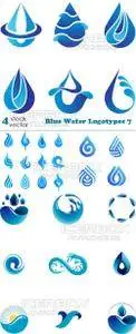 Vectors - Blue Water Logotypes 7