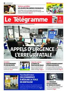 Le Télégramme Lorient – 08 octobre 2021