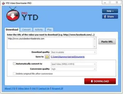 YTD Video Downloader Pro 5.8.9.0.2 Multilingual Portable