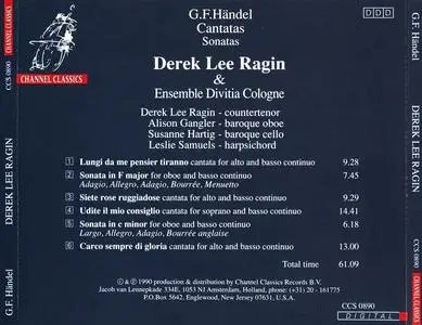 Derek Lee Ragin, Ensemble Divitia Cologne - George Frideric Handel: Cantatas, Sonatas (1990)