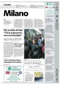 la Repubblica Milano - 13 Gennaio 2019