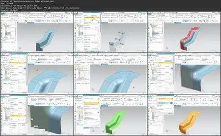 Siemens NX: Flächenmodelle konstruieren