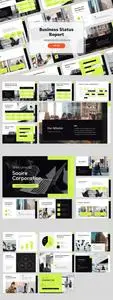 Business Status Report - Powerpoint Templates