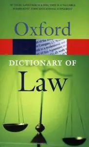 A Dictionary of Law