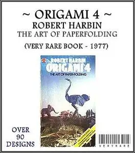 Origami 4 by Robert Harbin [Very Rare Book]