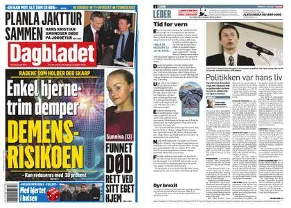 Dagbladet – 31. juli 2018