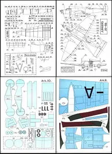 ModelCard 020 Junkers Ju-86 [Paper model]