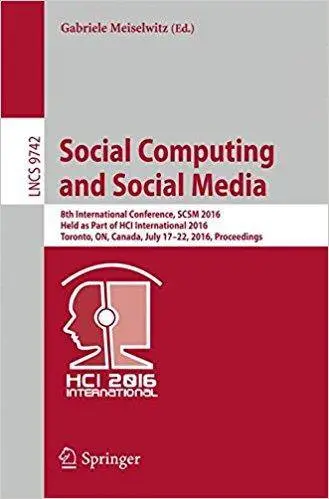 Social Computing and Social Media: 8th International Conference