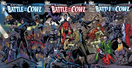 Batman - Battle for the Cowl #1-3 (2009) Complete