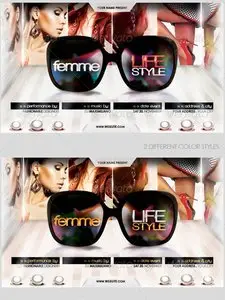GraphicRiver Femme Lifestyle Flyer Template
