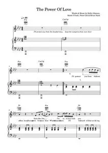 The Power Of Love - Frankie Goes To Hollywood (Piano-Vocal-Guitar (Piano Accompaniment))
