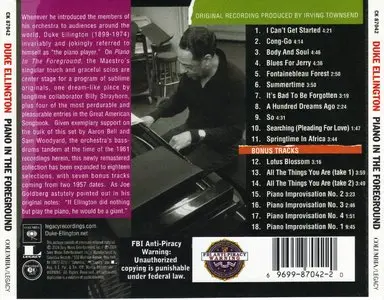 Duke Ellington - Piano In The Foreground (1961) {Columbia CK 87042 rel 2004}