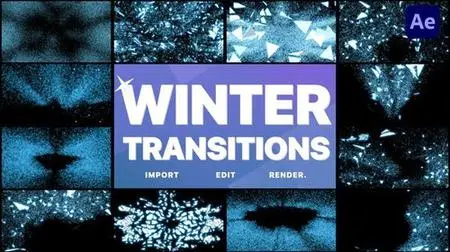 Ice Winter Transitions | After Effects 42097570