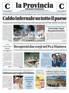 la Provincia Di Civitavecchia Edizione Nazionale - 16 Luglio 2023