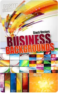 Business backgrounds - Stock Vectors