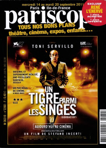 Pariscope N°2260 du 14 au 20 septembre 2011