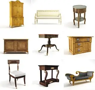 DOSCH DESIGN – 3D: Antique Furniture