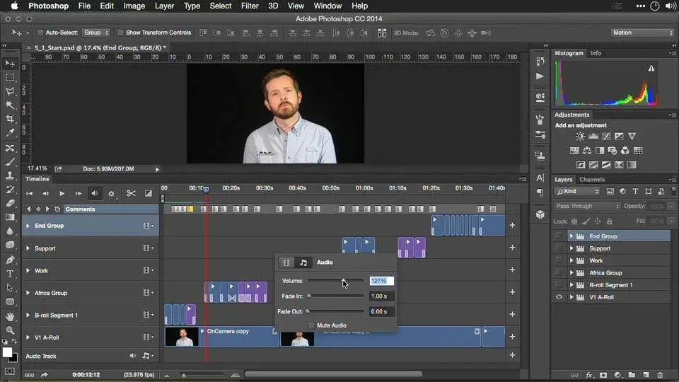 Photoshop: Editing Video and Creating Slideshows