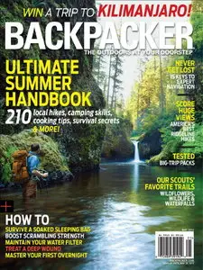 Backpacker Magazine May 2013