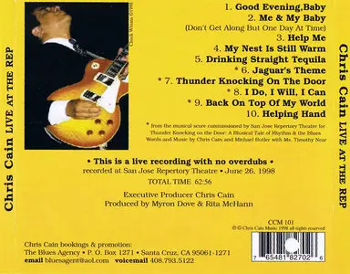Chris Cain - Live At The Rep (1998)