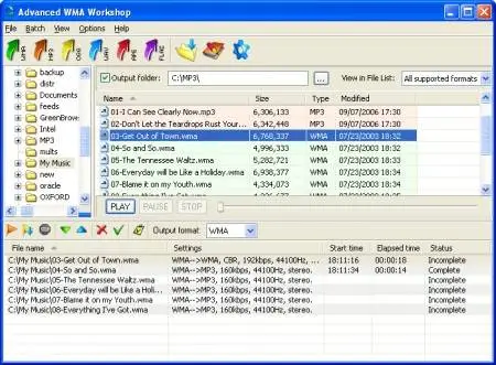 Advanced WMA Workshop 2.32