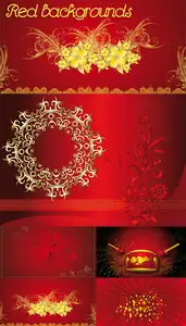 Red backgrounds