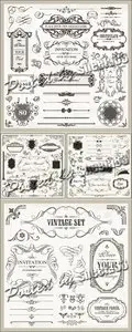 Page Decoration Elements Vector 2