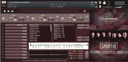 Strezov Sampling The Performers - Anonym Orthodox Choir KONTAKT