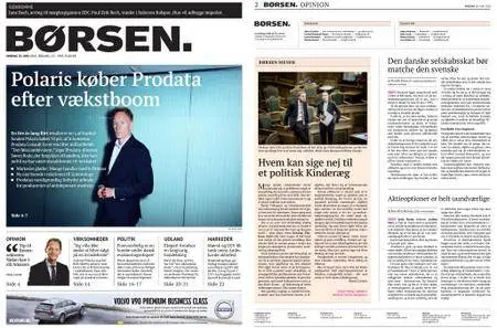 Børsen – 20. juni 2018