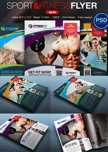 Sport Fitness Flyer Vol.03