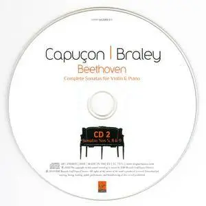 Beethoven - Complete Sonatas For Violin & Piano - Renaud Capucon & Frank Braley (2010) {3CD Virgin Classics 50999 642001}