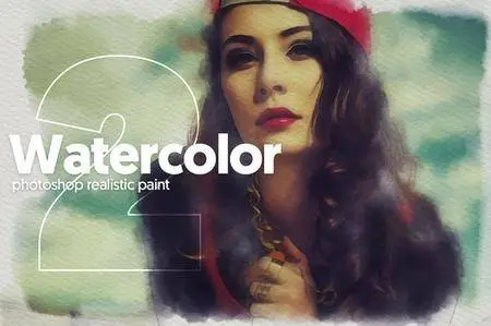 CreativeMarket - Watercolor Profesional Painter 2