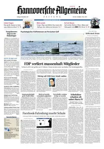 Hannoversche Allgemeine Zeitung - 30.12.2011