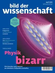 Bild der Wissenschaft – April 2019